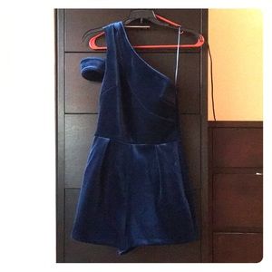Velvet topshop romper